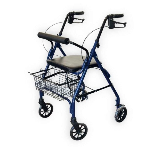 Andador Rollator 4 Ruedas Azul